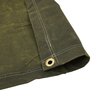 Tarps Now 30 ft x 30 ft 20 Mil Tarp, Olive Drab, Cotton Canvas CS-CWD12-3030